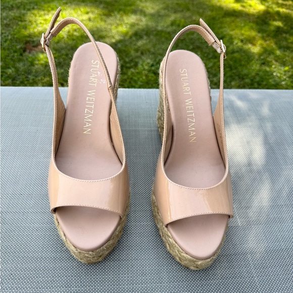 Stuart Weitzman Island Espadrille Wedge Sandal - Picture 5 of 9